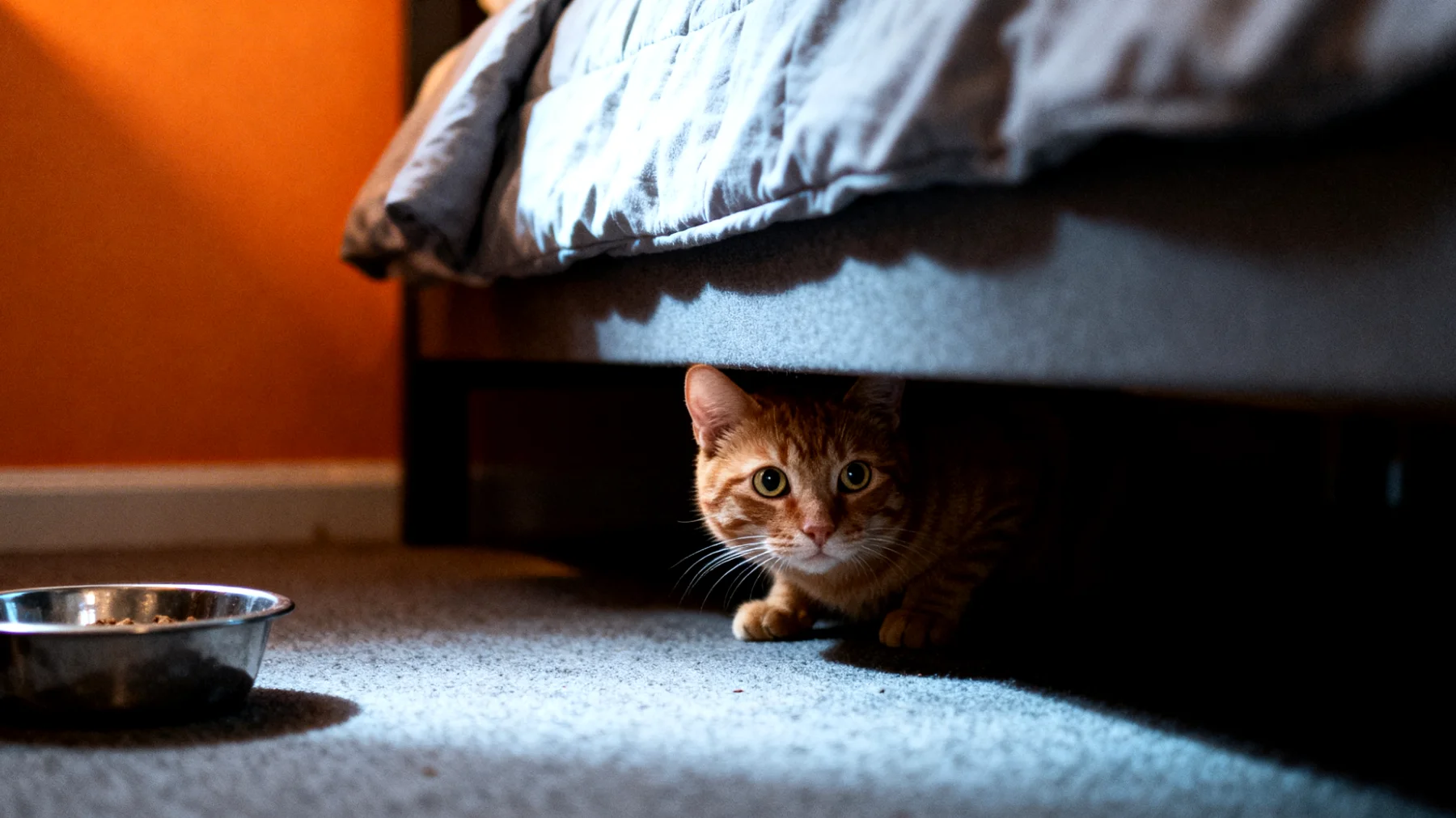 Katzen erleben während Reisen oft starken Stress und Angst, was zu Problemen beim Zusammenleben im Haus führt, wie Unsauberkeit, Verstecken, Futter- und Wasserverweigerung oder aggressives Verhalten in ungewohnter Umgebung"